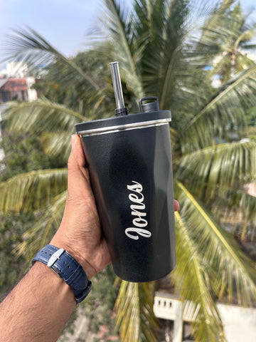Personalized Umbrella Tumbler | Custom Stainless Steel 450ML