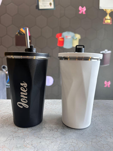 Personalized Umbrella Tumbler | Custom Stainless Steel 450ML