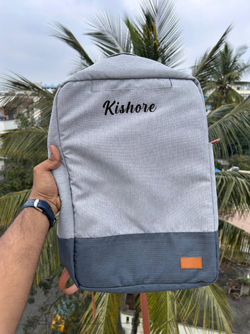 Deux Classic Laptop Backpack | Personalized Name/Logo & Free Shipping