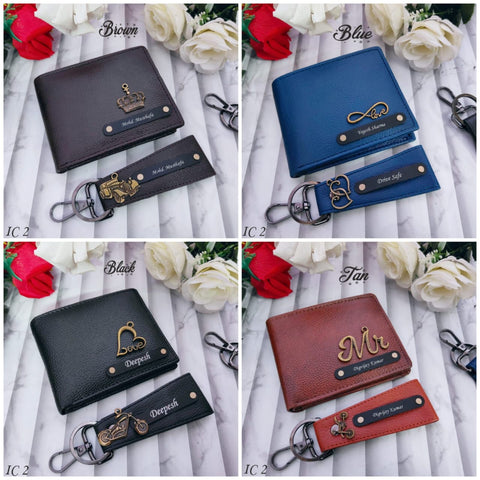 Personalized Valentine's Day Gift Combo for Him - Wallet, Lamp & More