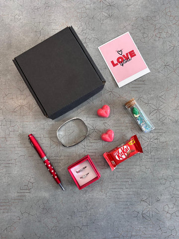 Personalized Valentine Gift Combo 3.0 | Couple Rings & More
