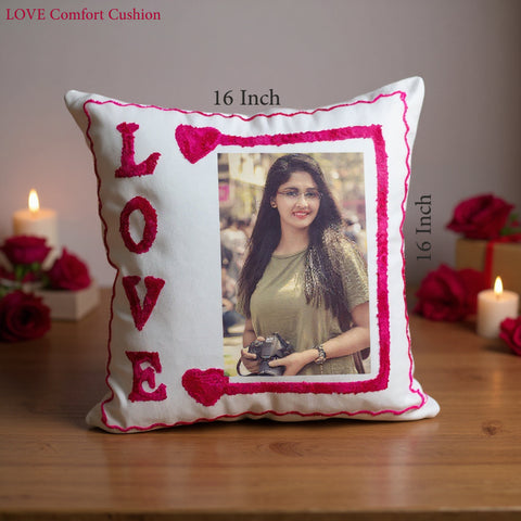 Custom Photo Pillow | Personalized Valentine's Day Gift
