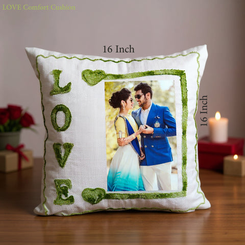 Custom Photo Pillow | Personalized Valentine's Day Gift