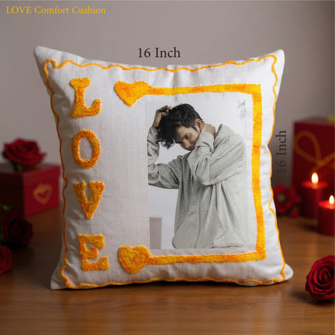 Custom Photo Pillow | Personalized Valentine's Day Gift