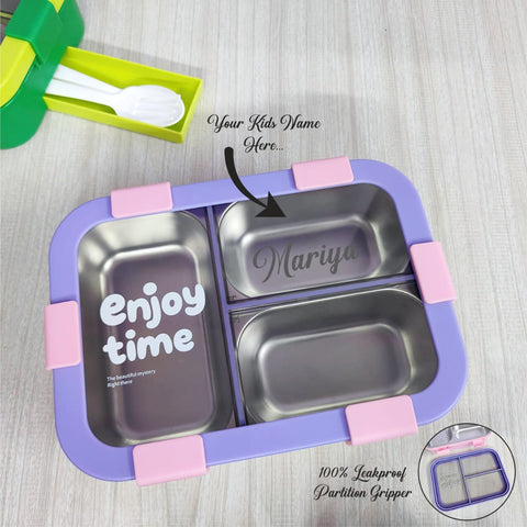 Personalized Insulated Lunch Box for Kids & Adults - Leak-Proof