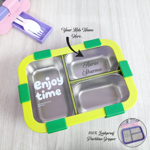 Personalized Insulated Lunch Box for Kids & Adults - Leak-Proof