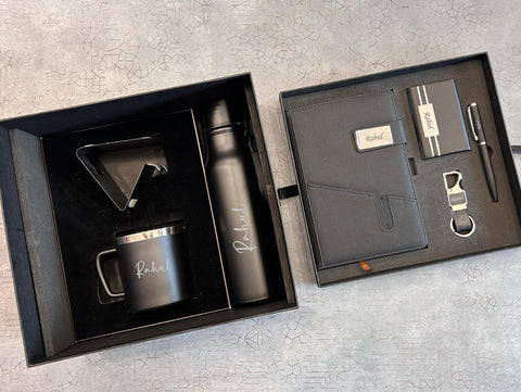 Heptagon Premium Personalized Gift Set – 7-in-1 Combo with Name Customization