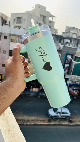 Personalized 1200ml Tumbler – Large Custom Name Stainless Steel Travel Tumbler Gift