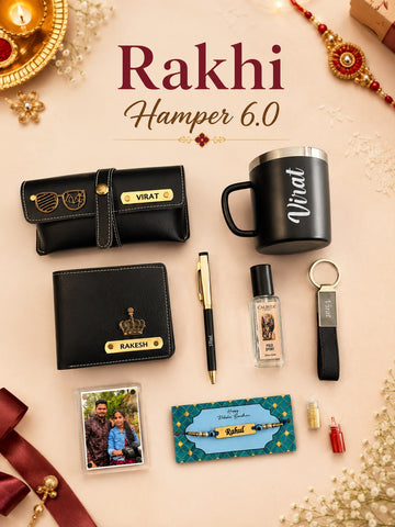 Rakhi Hamper 6.0 | Premium Personalized Raksha Bandhan Gift Set for Brother India