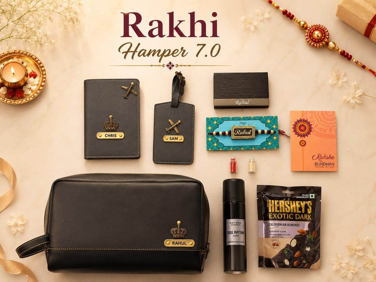 Rakhi Hamper 7.0 | Premium Personalized Raksha Bandhan Gift Set for Brother India
