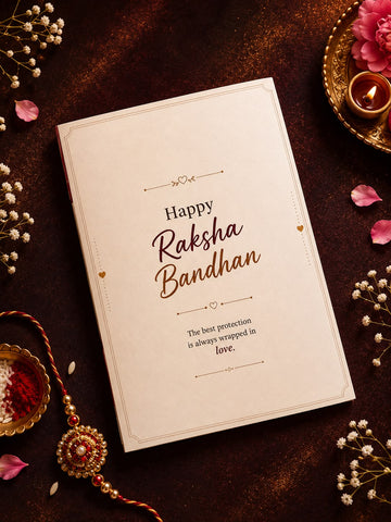 Personalized Raksha Bandhan Photo Magazine | Custom 20-Page Memory Book India