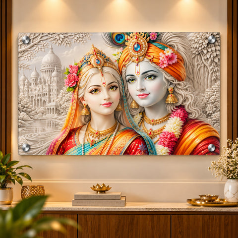 Customized Acrylic God Frame – 3 × 4 Feet