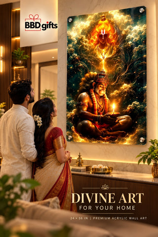 Customized Acrylic God Frame – 3 × 4 Feet