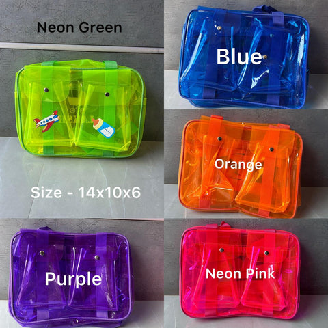 Personalized Jelly Duffle Bag | Custom Name & Characters for Kids