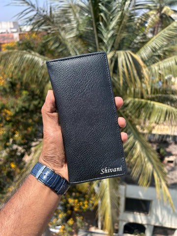 Personalized Astral Long Card Holder Wallet - Custom Name & Design