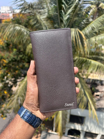 Personalized Astral Long Card Holder Wallet - Custom Name & Design