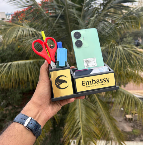 Custom Embassy Pen Stand