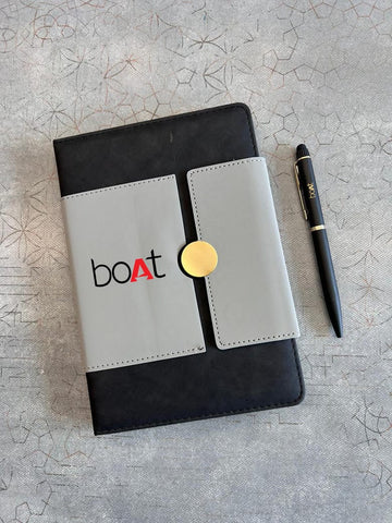 Custom Fusion Diary & Jupiter Pen Set | Personalized Gift