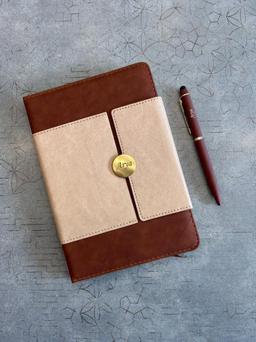 Custom Fusion Diary & Jupiter Pen Set | Personalized Gift
