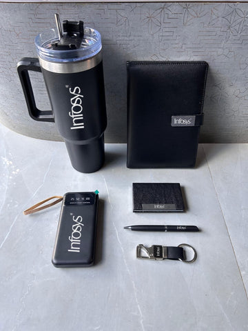 Custom Stanley 6-in-1 Gift Set: Personalized Mug, Tech & More
