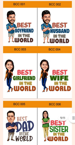 Custom Couple Caricature Tabletop | Personalized Gift for Love