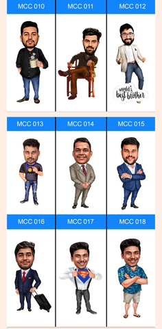 Custom Couple Caricature Tabletop | Personalized Gift for Love