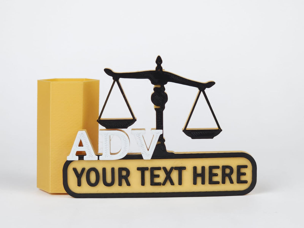 Personalized advocate Pen Stand