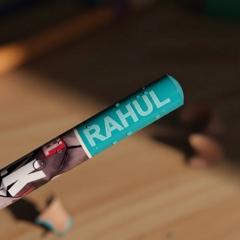 Personalized Marvel Avengers Pencils & Eraser Set - Custom Name