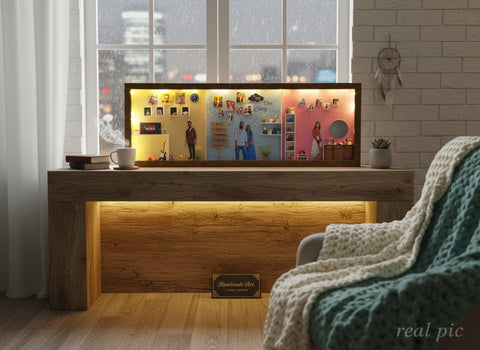 Custom 3D Shadow Box Frame | Personalized Couple Story Art Gift