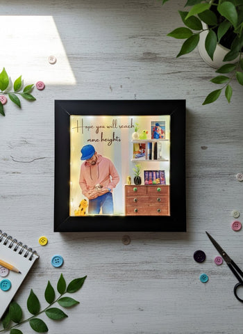 Custom 3D Miniature Frame | Personalized Birthday Gift & Decor