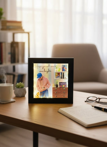 Custom 3D Miniature Frame | Personalized Birthday Gift & Decor