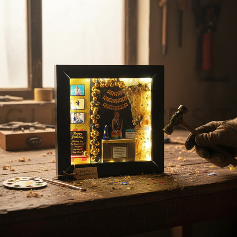 Personalized 3D Birthday Photo Frame | Custom Mini Gift for Her