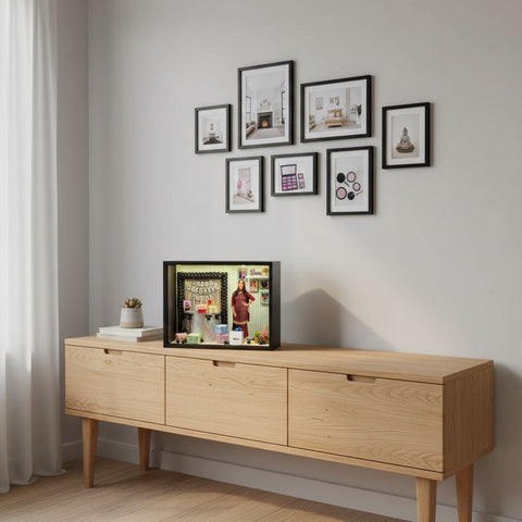 Custom 3D Miniature Photo Frame | Personalized Birthday Gift