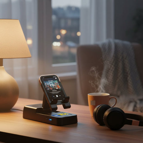 Mobile Stand Bluetooth Speaker | Heavy Quality & Customizable