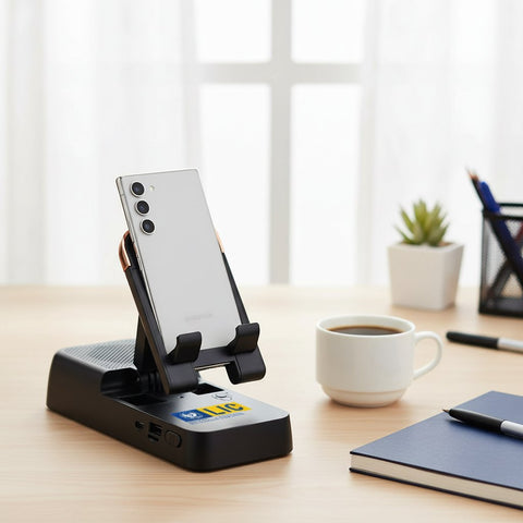 Mobile Stand Bluetooth Speaker | Heavy Quality & Customizable