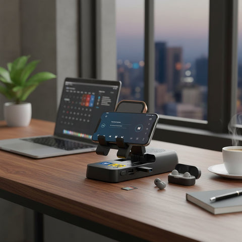 Mobile Stand Bluetooth Speaker | Heavy Quality & Customizable