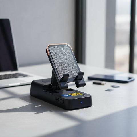 Mobile Stand Bluetooth Speaker | Heavy Quality & Customizable