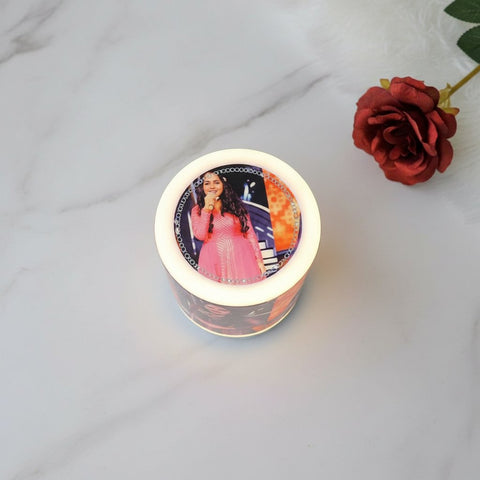 Custom Photo Bluetooth Speaker & Touch Lamp | Personalized Gift
