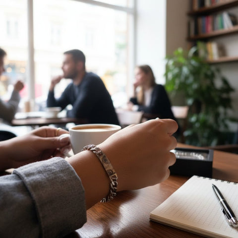 Personalized Eye Bracelet - Stainless Steel & Custom Engraving