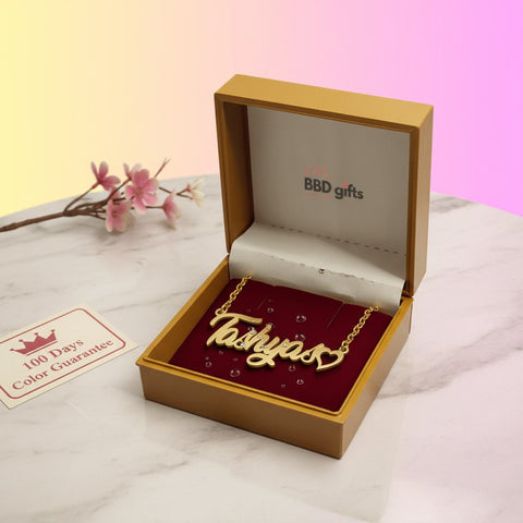 Personalized Name Necklace | 18k Gold Plated Custom Jewelry