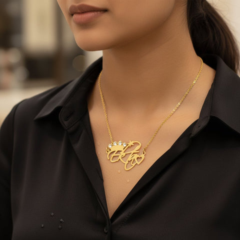 Personalized Name Necklace | 18k Gold Plated & Hypoallergenic