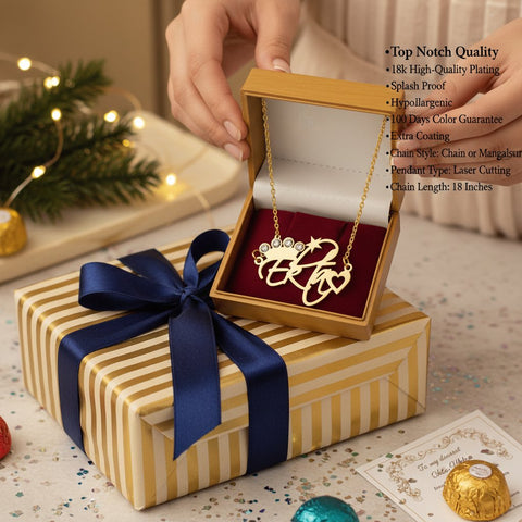 Personalized Name Necklace | 18k Gold Plated & Hypoallergenic