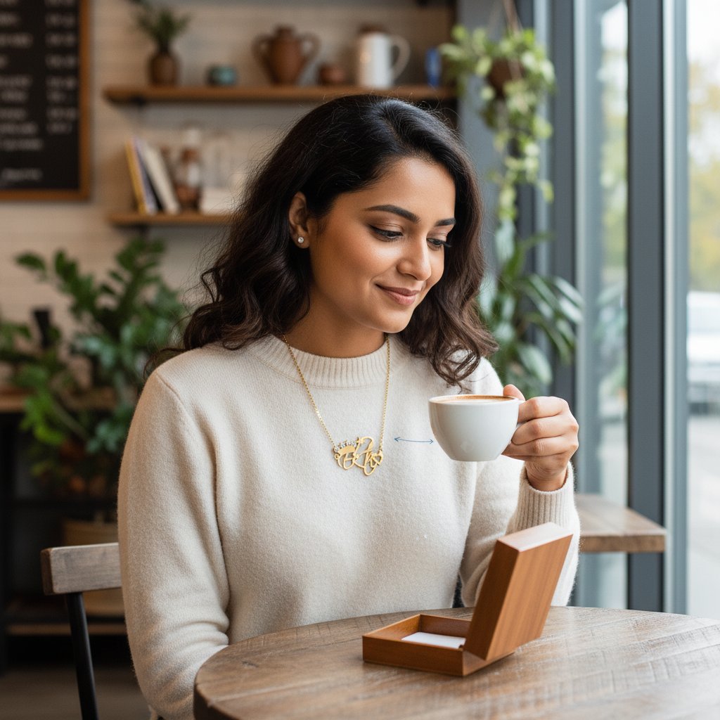 Personalized Name Necklace | 18k Gold Plated & Hypoallergenic