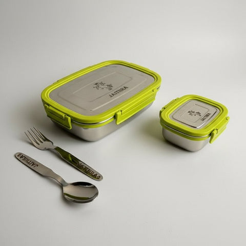 Personalised Kids Lunch Box Set - Durable, Food-Safe & Custom