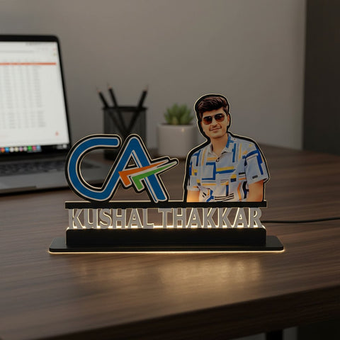 Custom Professional Photo Standee - Personalized Desk Decor & Gift