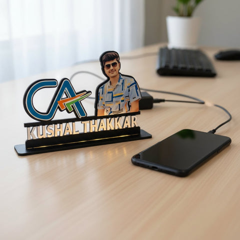 Custom Professional Photo Standee - Personalized Desk Decor & Gift