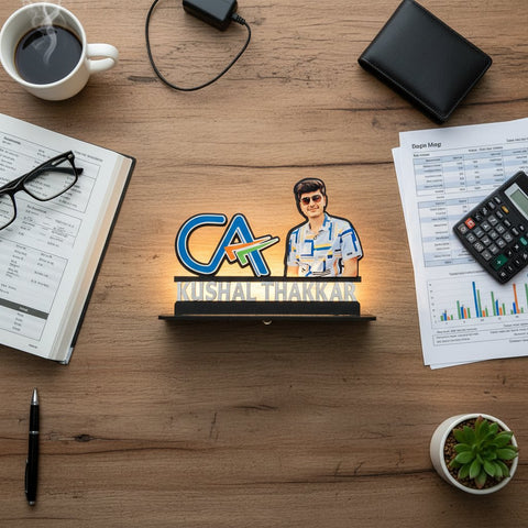 Custom Professional Photo Standee - Personalized Desk Decor & Gift