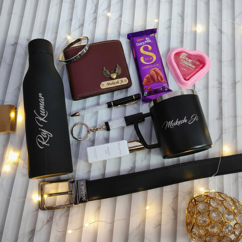 Personalized Essential Hamper for Her | Custom Gift Box