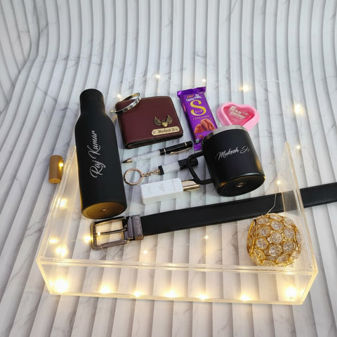 Personalized Essential Hamper for Her | Custom Gift Box