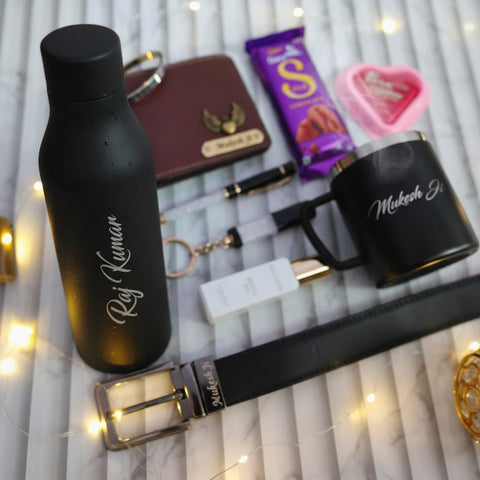 Personalized Essential Hamper for Her | Custom Gift Box